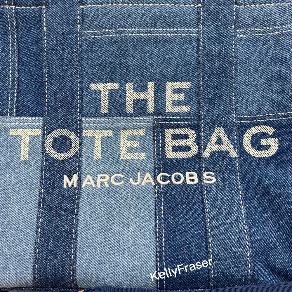 NWT MARC JACOBS THE JACQUARD MEDIUM TOTE BAG - Picture 3 of 15